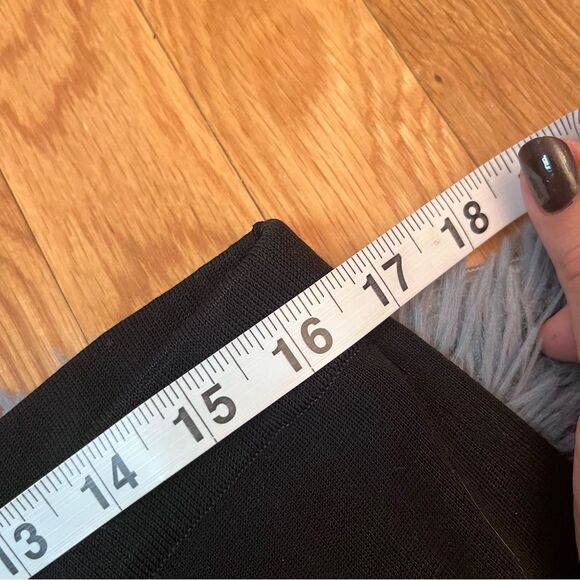 Ming Wang Black Slinky Cropped Pants Size XL - Picture 3 of 5